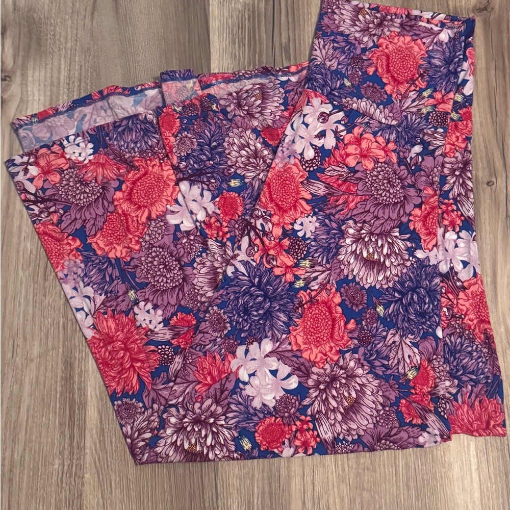 LuLaRoe Maxi Skirt Dahlia Floral Large EUC